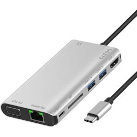 Onten 9591B 8 In 1 Type-C Multi Functional Docking Station