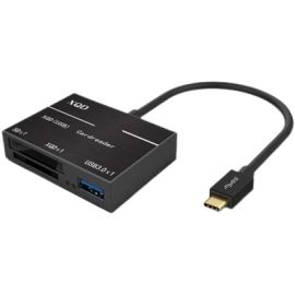 Onten OTN-9189 USB-C to XQD / SD / USB 3.0 Card Reader