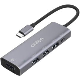 Onten OTN-95123 5 in 1 Type C To USB 3.0 HDMI Multifunctional Hub