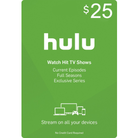 Hulu Plus Gift Card (US) - 25$