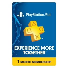 PlayStation Plus 1 Months PSN Membership - PS3 / PS4 / PS Vita UK Region {Digital Code} 10£