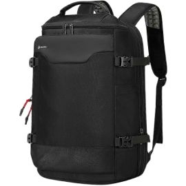 Poso PS-676 17.3" Expandable Travel Backpack Laptop Bag Black