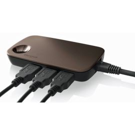 Targus Ultralife 4-Port USB Hub With Ethernet Port