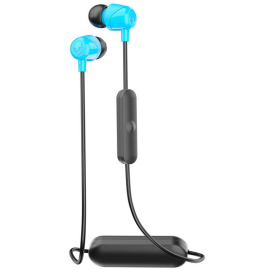 SkullCandy Jib In-Ear Wireless Headphones with Mic – Blue