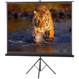 Speed-X Projector Screen 120 Inch G Tripod Portable 6x8 Feet 4:3mw