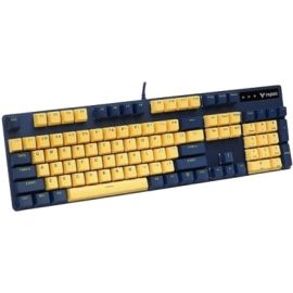 Rapoo V500TM Multi-mode Wireless Mechanical Keyboard – US_Yellow Blue