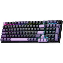 Redragon K740 Pro Dharma Mechanical Gaming Keyboard Black & Purple Switch