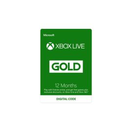 Xbox Live Gold 12 Month Membership (Digital Code)