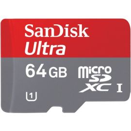 SanDisk 64GB microSDXC Memory Card Ultra Class 10 UHS-I