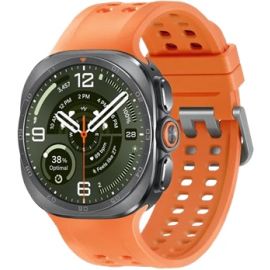 Samsung Galaxy Watch Ultra 2 47mm LTE Wifi Titanium Silver With Marine Orange Band (2026)