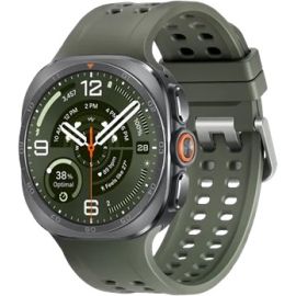 Samsung Galaxy Watch Ultra 2 47mm LTE Wifi Titanium Silver With Marine Olive Band (2026)