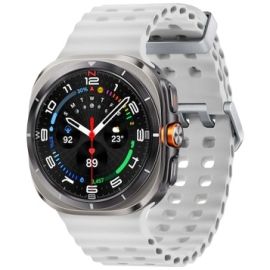 Samsung Galaxy Watch Ultra 47MM Titanium White With Marine White (2025)