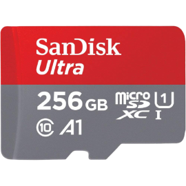 SanDisk 256GB Ultra microSDXC UHS-I 100MB Memory Card