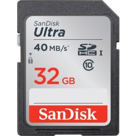 SanDisk 32GB Ultra UHS-I SDHC Memory Card (Class 10)