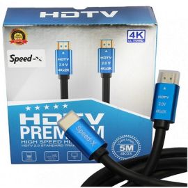 Speed-X 2.0V HDMI Premium Cable Ultra HD 4k 5m