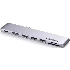 UGreen 7 IN 1 USB C To Dual Hdmi Adapter For Macbook PRO/AIR