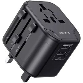 Usams US-CC173 T55 12W Dual USB Universal Travel Charger