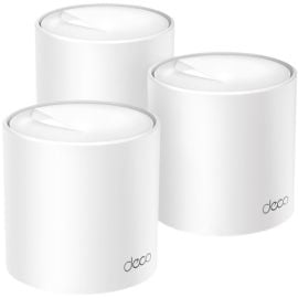 TP Link Deco X50 AX3000 Whole Home Mesh WiFi 6 System (Pack of 3)