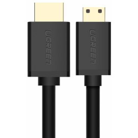 UGreen 11167 1.5M Mini HDMI Male To Type A Male HDMI 4K HDCable