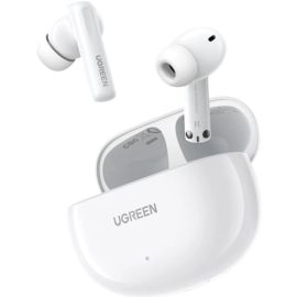 UGreen 15158 WS200 HiTune T6 Hybrid Active Noise Cancelling 30Hrs Earbuds White