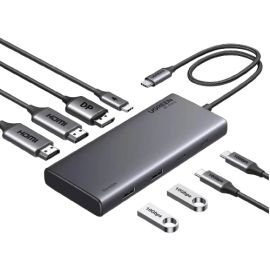 Ugreen 8 in 1 USB C Docking Station with Dual Monitor (35625)