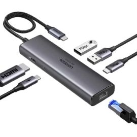 Ugreen 6 In 1 4K@60Hz HDMI USB C Hub (45000)