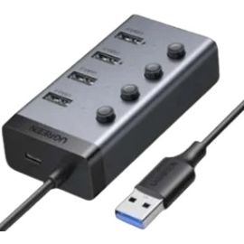UGreen 90874 USB 3.0 To 4 Port Hub