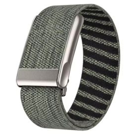 Whoop Life MG Replacement Sports Strap (Green with Silver Dial)