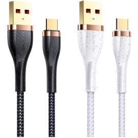 USAMS US-SJ488 U64 Type-C Aluminum Alloy 1.2m Data Cable