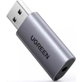 UGreen USB To Audio Jack USB External Sound Card 3.5MM Audio Adapter