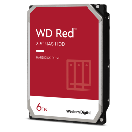 WD Red 6TB NAS Internal Hard Drive SATA - WD60EFAX