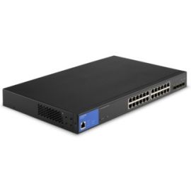 Linksys LGS328MPC-EU 24-Port Managed Gigabit PoE+ Switch with 4 10G SFP+ Uplinks 410W