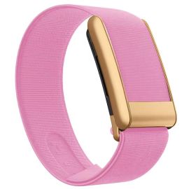Whoop 5.0 Life MG Nylon Waterproof Sport Strap (Pink with Rose Gold Dial) 