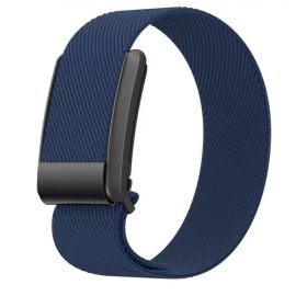Whoop 5.0 & 4.0 Nylon Stretch Strap + Frame (Midnight Blue)