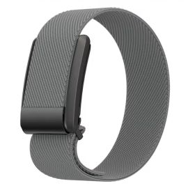 Whoop 5.0 & 4.0 Nylon Stretch Strap + Frame (Gray)