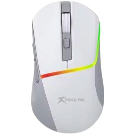 Xtrike Me GM-322 Wired Gaming Mouse 7200 DPI RGB Backlight Ergonomic Design White
