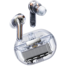 SoundPeats Capsule 3 Pro Ultra Robotic ANC Hybrid Earbuds (Transparent White)