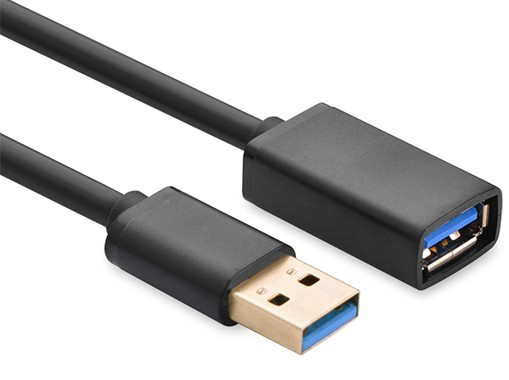 UGreen 30127 USB 3.0 A Male to A Female Extension Cable Gold-Plated 3M