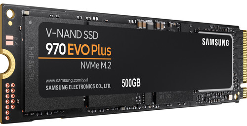 Samsung 500GB 970 EVO Plus NVMe M.2 Internal SSD