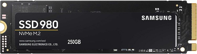 Samsung 980 SSD 250GB - M.2 NVMe Interface Internal Solid State Drive