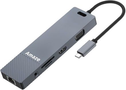 Amaze A3211 11 in 1 Type C Multiport Alloy Series Hub