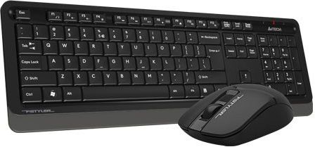 A4tech Fstyler FG1012s 2.4G Wireless Desktop Keyboard & Mouse Black