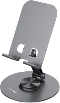 Amaze A560 360 Degree Metallic Desktop Mobile Holder