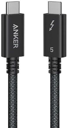 Anker A84N1012 Prime Thunderbolt 5 Dual Displays 80Gbps 3.3Ft 240W Data Cable