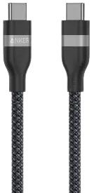 Anker USB-C to USB-C Cable (240W, Upcycled-Braided)|A82E2 3ft