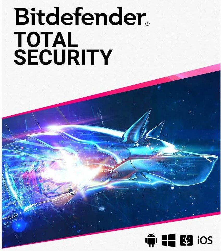 Bitdefender Total Security 2025 10 User 1 Year Subscription
