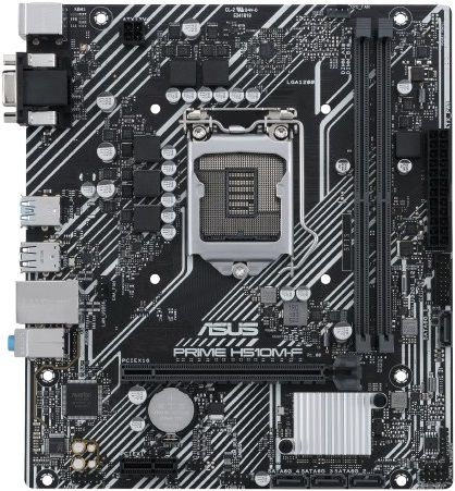 Asus Prime H510M-F DDR4 Intel H510 LGA 1200 Micro ATX Motherboard