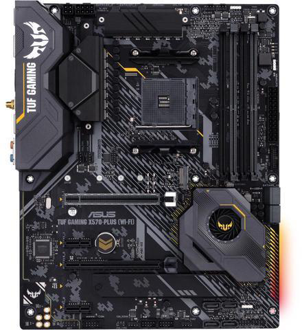Asus TUF GAMING X570-PLUS (WI-FI) AMD AM4 X570 ATX Gaming Motherboard