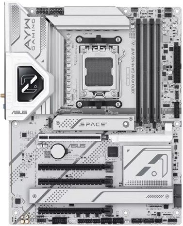 Asus X870 AYW Gaming Wifi AMD X870 Chipset DDR5 Motherboard