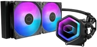 Cool Master Liquid 240 Core II 2x 120mm ARGB Fans AIO Liquid CPU Cooler